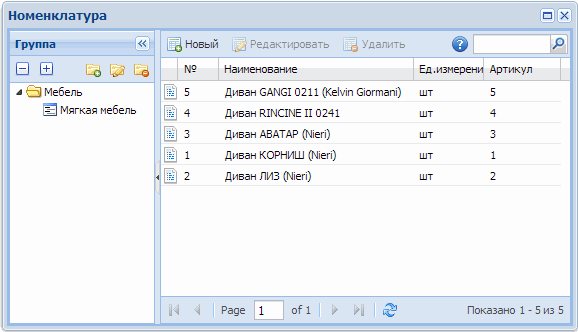 Номенклатура